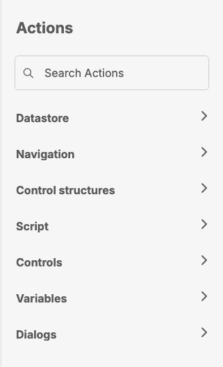 Action Library Example